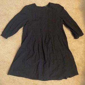 Black A line mini dress from Madewell, Size M